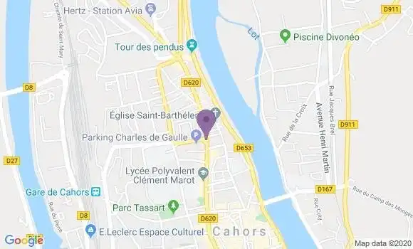 Localisation Caisse d