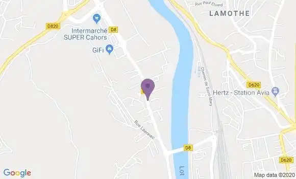 Localisation Caisse d