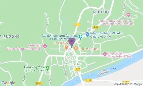 Localisation Caisse d