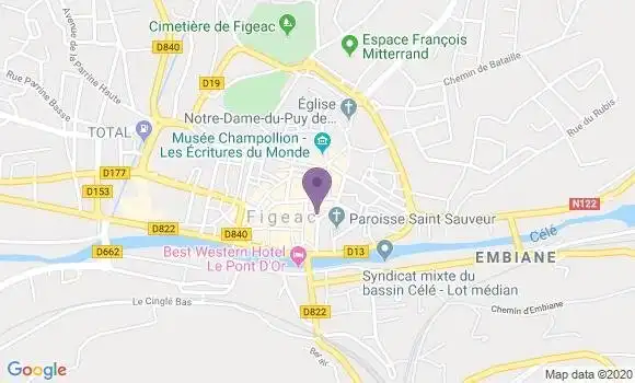 Localisation Caisse d