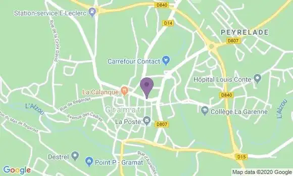 Localisation Caisse d