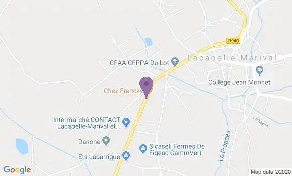 Localisation Caisse d