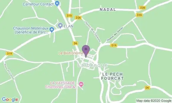 Localisation Caisse d