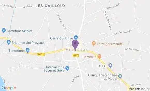 Localisation Caisse d
