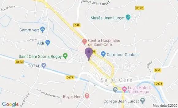 Localisation Caisse d