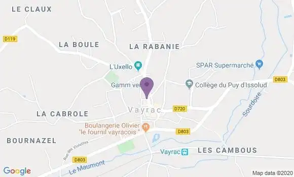 Localisation Caisse d