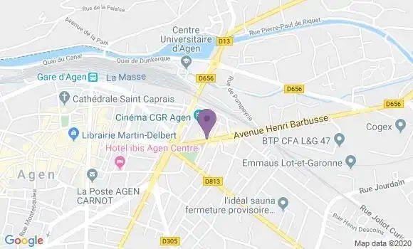 Localisation Caisse d