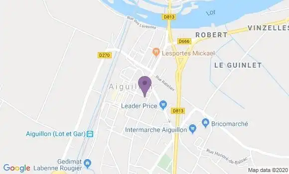Localisation Caisse d