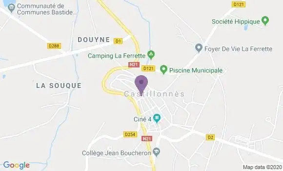 Localisation Caisse d