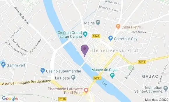 Localisation Caisse d
