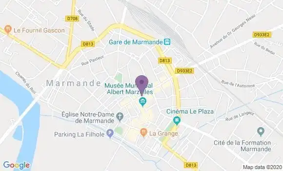 Localisation Caisse d