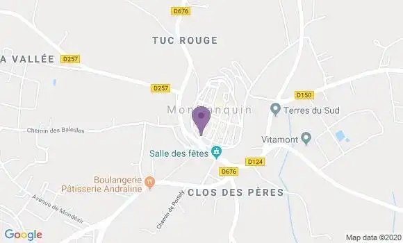 Localisation Caisse d
