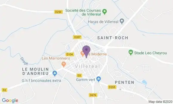 Localisation Caisse d