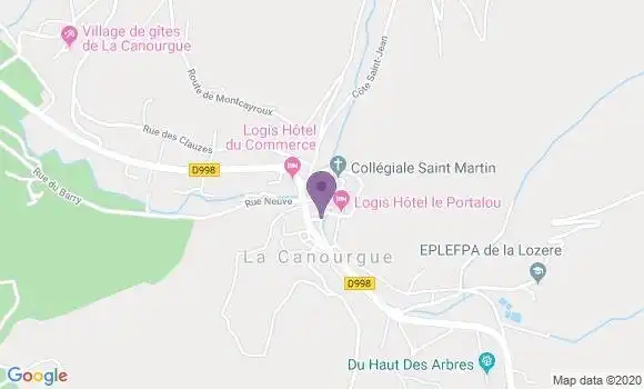 Localisation Caisse d