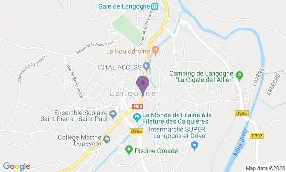 Localisation Caisse d