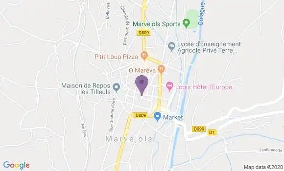 Localisation Caisse d