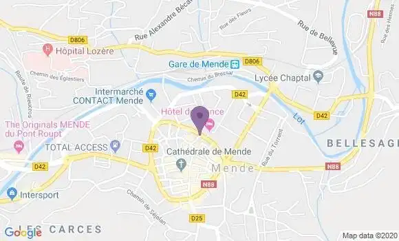 Localisation Caisse d