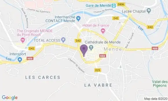 Localisation Caisse d