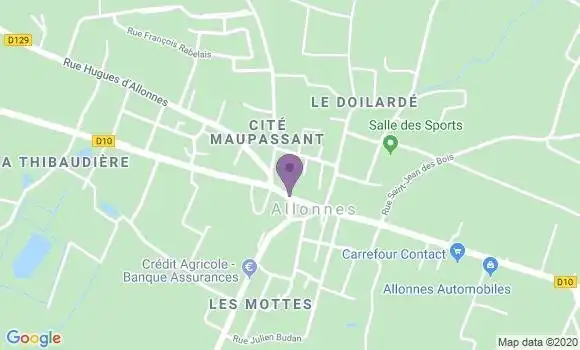 Localisation Caisse d