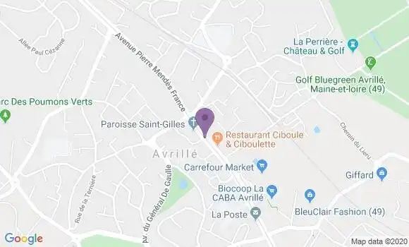 Localisation Caisse d