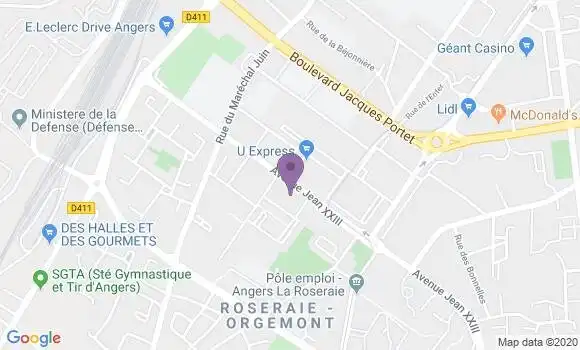 Localisation Caisse d