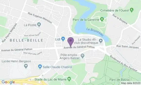 Localisation Caisse d