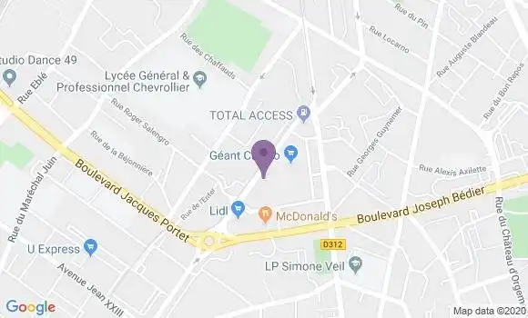 Localisation Caisse d