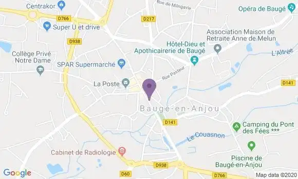 Localisation Caisse d