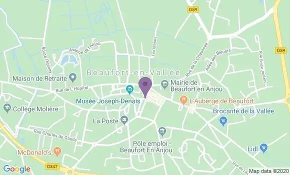 Localisation Caisse d