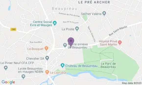 Localisation Caisse d