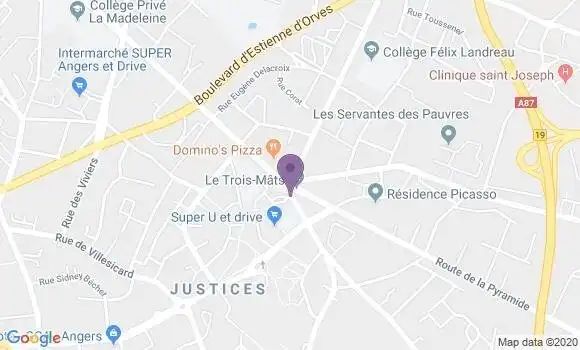 Localisation Caisse d