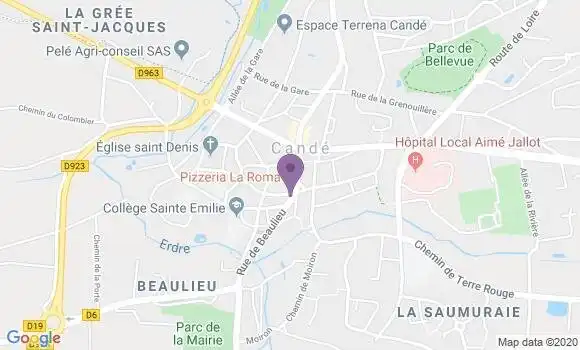 Localisation Caisse d
