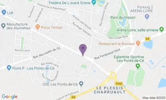 Localisation Caisse d