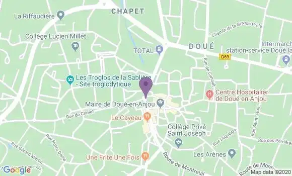 Localisation Caisse d