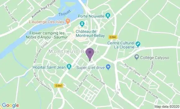 Localisation Caisse d
