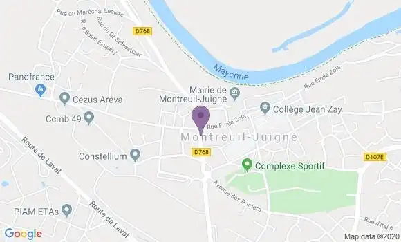 Localisation Caisse d