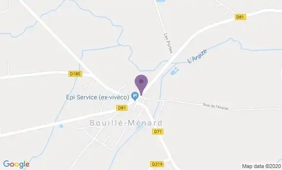 Localisation Caisse d