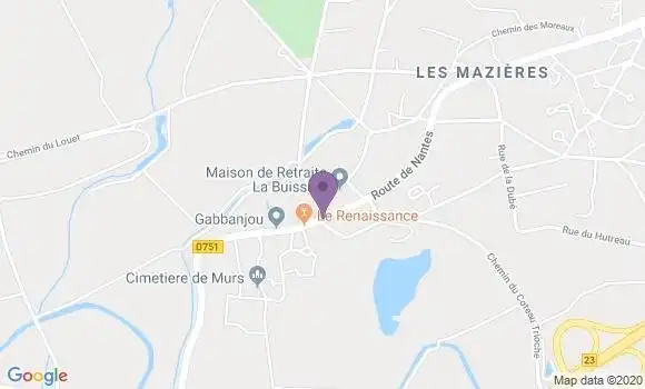 Localisation Caisse d
