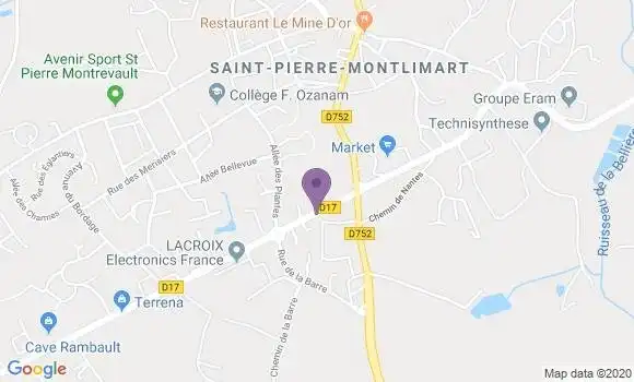 Localisation Caisse d
