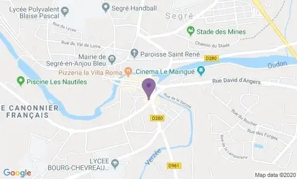 Localisation Caisse d