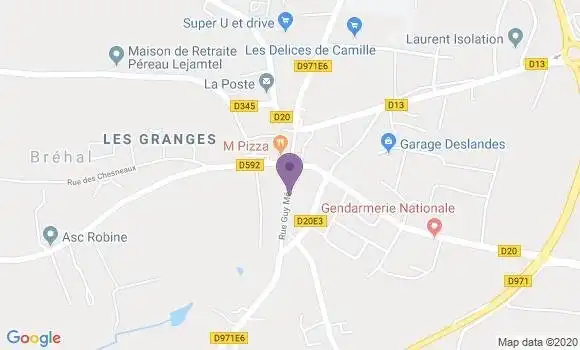 Localisation Caisse d