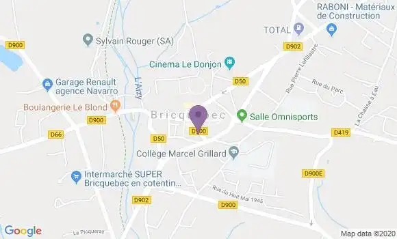 Localisation Caisse d