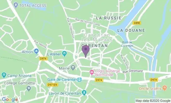 Localisation Caisse d