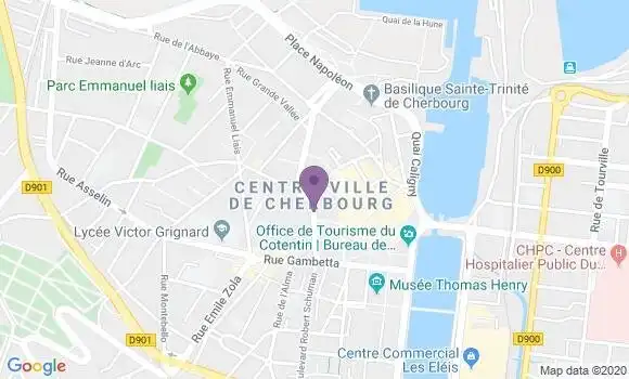 Localisation Caisse d
