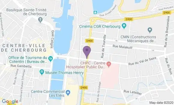 Localisation Caisse d