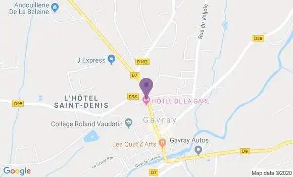 Localisation Caisse d