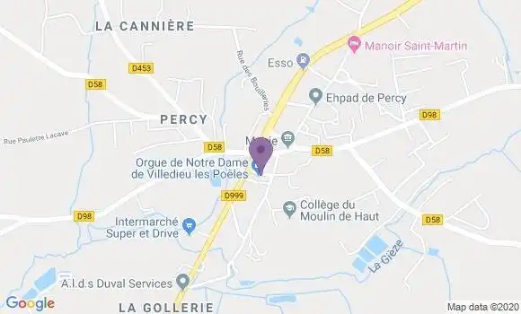 Localisation Caisse d