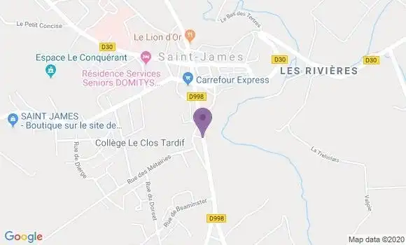 Localisation Caisse d