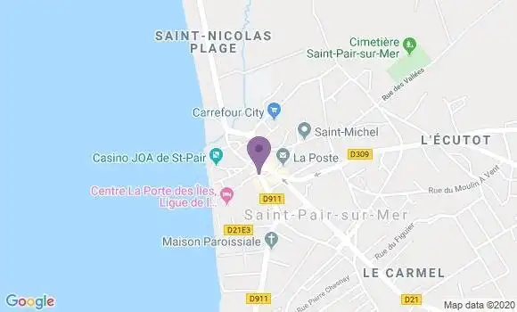 Localisation Caisse d