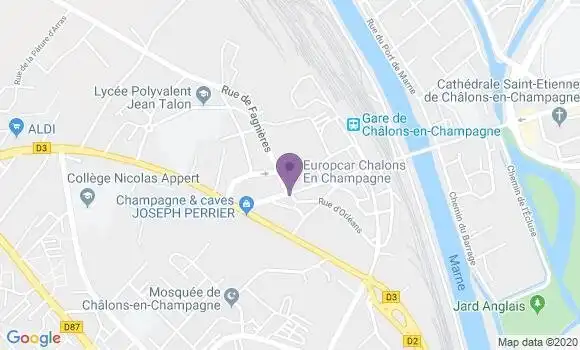 Localisation Caisse d